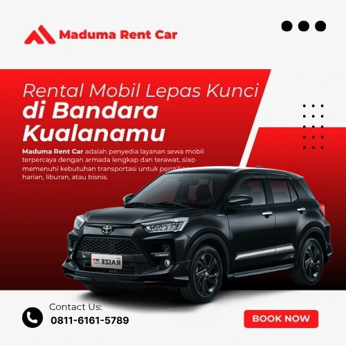 Rental Mobil Lepas Kunci Di Bandara Kualanamu