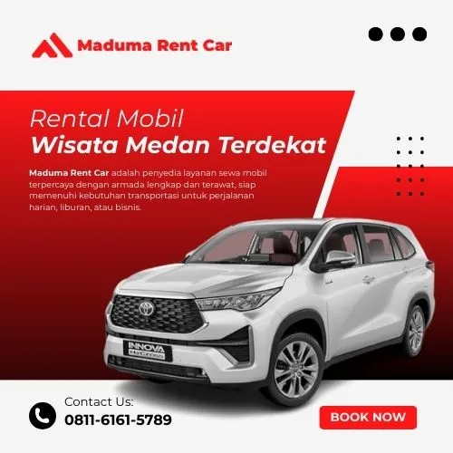 Rental Mobil Wisata Medan Terdekat